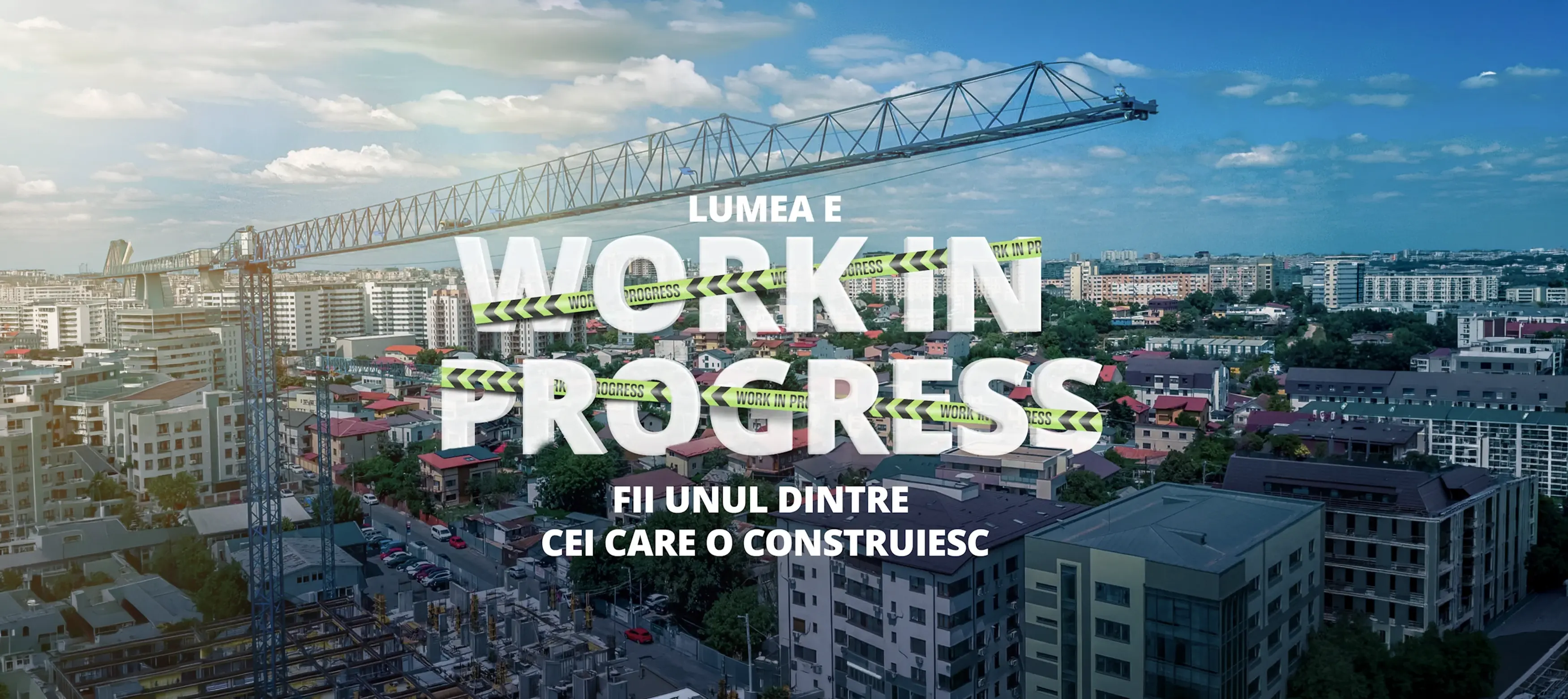 Lumea e Work in Progress - Admitere UTCB